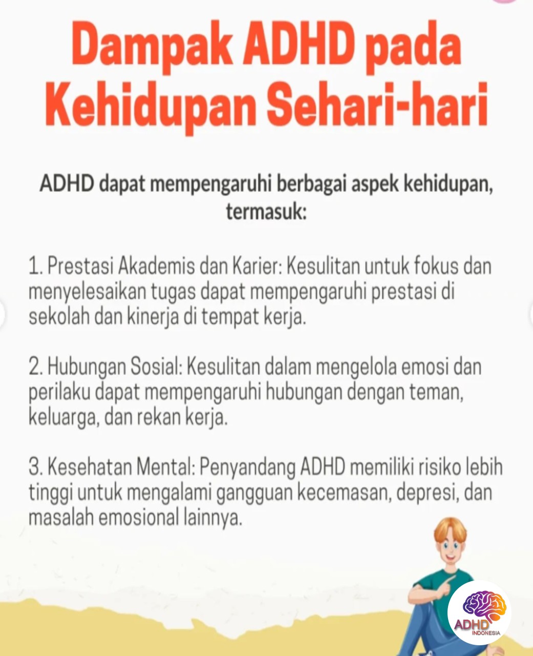 ADHD dan Hubungan Sosial Anak di Lingkungan Sekolah di Kabupaten Seruyan