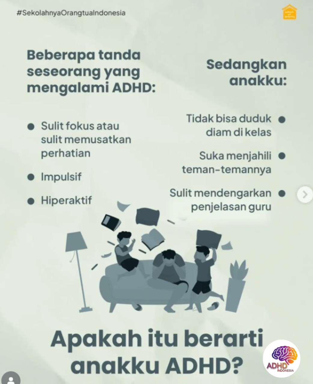 Ciri dan Gejala ADHD pada Anak Usia Dini di Kabupaten Seruyan